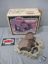 Star Wars DAGOBAH Action Playset Complete   Box Empire Strikes Back Vintage 1981