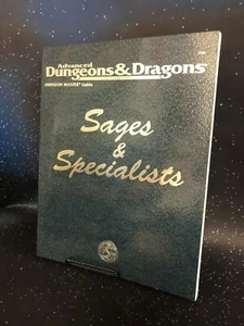 ADVANCED DUNGEONS & DRAGONS SAGES & SPECIALTIES 2146 - Picture 1 of 2