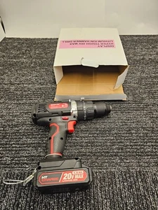 Hyper Tough 20V Cordless Hammer Drill 1/2 inch Chuck Power Tool ONLY AQ75066G - Picture 1 of 7