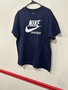 The Nike Tee Herren T-Shirt Gr. XL Kurzarm dunkelblau - Bild 1 von 4