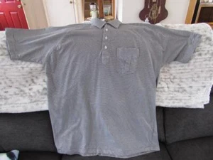 - PURITAN Men's Polo Shirt - Navy/White Stripes - Size XL (NWT) - Picture 1 of 1