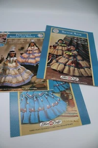 Fibre Craft 13-15" Native American Indian Doll Crochet Pattern - CHOICE - Picture 1 of 16