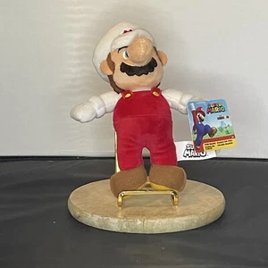 Peluche Super Mario Bros. FIRE MARIO 9" 2017 Nintendo | Nuevo con etiqueta - Imagen 1 de 9