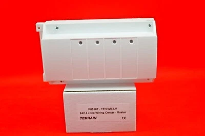 Watts Polypipe 4 Zone 24v Master Wiring Center TFH.WM.LV P05187 - Image 1 of 4
