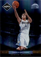 2011-12 Limited Gold Spotlight Nuggets Basketball Card #101 Danilo Gallinari /25