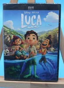 LUCA DVD 2021 Disney Pixar BRAND NEW FACTORY SEALED - Foto 1 di 2