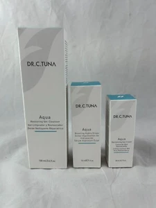 Dr. C. Tuna Aqua Hydrating Cream, Eye Cream, Boosting Hydra Drops Farmasi New - Picture 1 of 5
