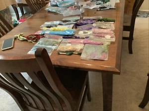 Huge Lot of Embroidery Thread Assorted Brands Mixed Colors - Picture 1 of 4