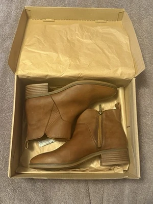 Botas al tobillo Lucky Brand para mujer LP-PEDERA Topanga vestido tostado invierno neblina Foto 1 de 4