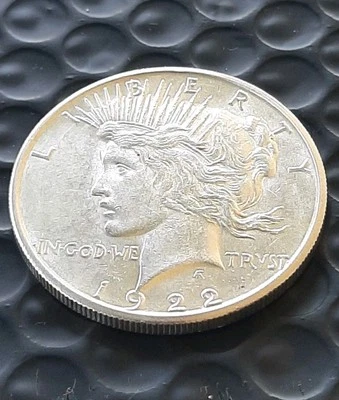 DOLLARO PACE,  Argento 900, 1922 One Dollar USA Condizioni:  Q.FDC./FDC. OFFERTA - Immagine 1 di 4