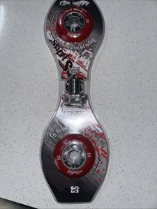 The Wave Street Surfing Replacement Red Wheels Model WH02-R 85A 77mm NEW Sealed - Picture 1 of 3