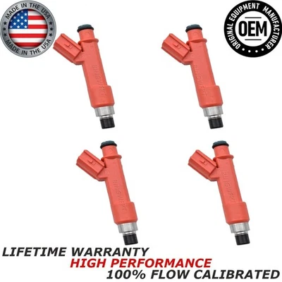 4x Inyectores de combustible Denso OEM para Toyota Corolla Lotus Elise 1998-2008 3,0 L 1,8 L Foto 1 de 4