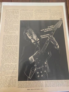Vintage 1967 Vox Electric Guitars A Wild New Happening ad - Picture 1 of 1