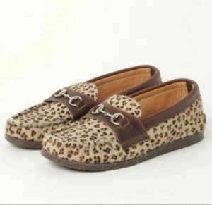MOCASÍN BROCA LEOPARDO YUKETEN Pedido Especial US9E - Imagen 1 de 8