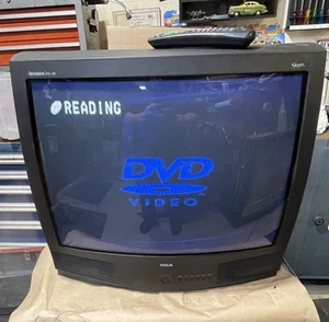 RCA 27 INCH CRT TV 2000 MODEL F27688 WITH WORKING RCA REMOTE - Picture 1 of 8
