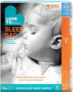 Love to Dream Extra Warm Baby Sleep Bag, Super Soft Temp Regulating Sleeping - Picture 1 of 3