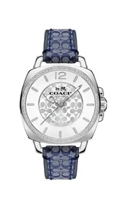 Nuevo reloj Coach Boyfriend con correa de cuero para mujer 14503149 - Imagen 1 de 2