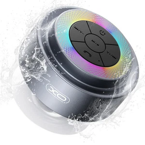 Bluetooth Shower Speaker,XO Portable Shower Speakers IP67 Waterproof with Suc... - Picture 1 of 8