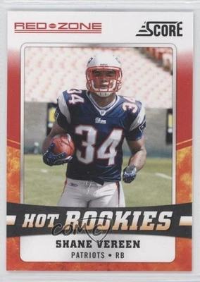 2011 Score Hot Rookies Red Zone Shane Vereen #25 RC - Image 1 of 2