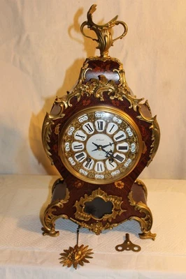 Schöne   Beulle Uhr, Cartel Uhr, Top Zustand, Fa. "SONSEBOZ" - Bild 1 von 4