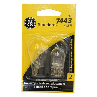 GE  7443 - 25w 13.5v T7 Bulb Automotive bulb - 2 Light Bulbs - Image 1 of 4