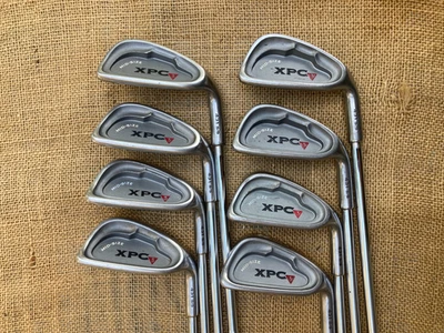 Golfsmith XPC3 Midsize 5-PW+AW+SW Iron Set ⛳ Dynalite Steel Stiff - Image 1 of 4