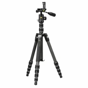 Trípode de viaje de fibra de carbono Vanguard VEO 3T 265HCBP con cabeza de bola/pan BP-120T - Imagen 1 de 1