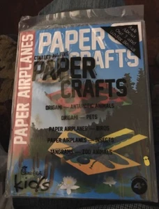 CHICK-FIL-A 2013 KIDS PAPER AIRPLANES-INSECTS-New in Sealed Packaging - Picture 1 of 2