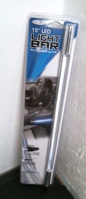 Custom Accessories 23700 Blue 15" LED Light Bar,  FREE SHIPPING Foto 1 de 3