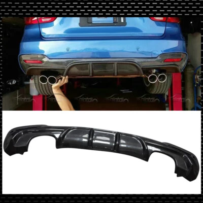 Углеродное волокно задний диффузор бампер кромка для BMW 3Series GT F34 M Sport 2014 UP - Изображение 1 из 4