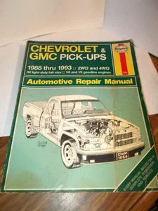 Haynes Chevrolet and GMC pickups 1988 through 1993 2wd 4wd v6 v8 #1664 - Picture 1 of 6