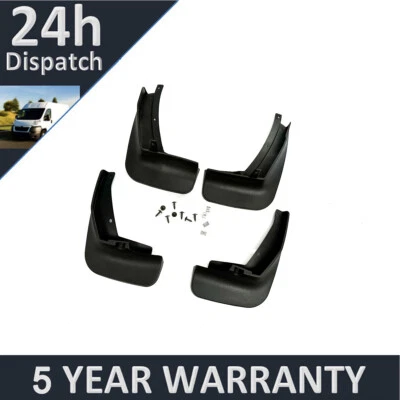 Tailored Mud Flaps Set of 4 For Volkswagen Tiguan 2017-2023 Purevue - Image 1 of 4