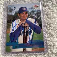 2002 Fleer Ultra Baseball #191 Jose Cruz Jr. Signed…