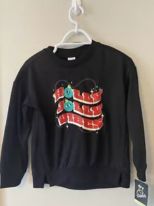 Art Class Youth L (10/12) HollyJolly Holiday Christmas Lounge Sweatshirt NWT - Picture 1 of 8