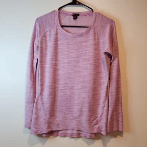 Champion Elite Long Sleeve Shirt Women's Size Small Pink/White - Picture 1 of 9