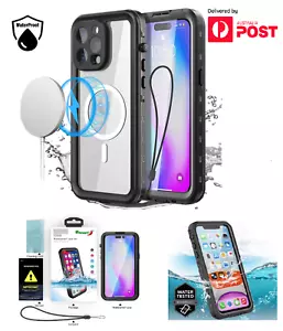 For iPhone 16 15 14 13 12 11 Pro Plus Max X XR 7 8 SE Shock Dust Waterproof Case - Picture 1 of 12