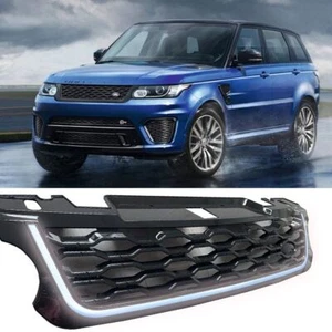 Fit for Range Rover Sport 2014-2017 Front Grille Mesh Grill Vent Trim With Led - Bild 1 von 5