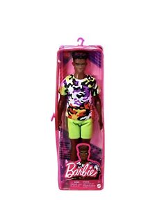 Barbie Fashionistas Ken Doll with Camo Print Shirt and Green Shorts