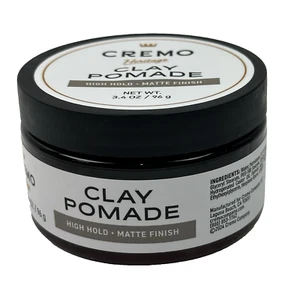 Cremo Clay Pomade , High Hold, Matte Finish, Men's Hair Styling - Picture 1 of 3
