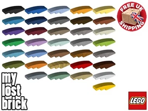 5 x NUEVO LEGO Slopes Curvo 4x1 Sin Tachuelas (Parte 61678) +SELECT COLOR + ENVÍO GRATUITO - Imagen 1 de 35
