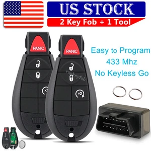 2 For 2009 2010 2011 2012 Dodge Ram 1500 2500 3500 Remote Key Fob Program Tool - Bild 1 von 9