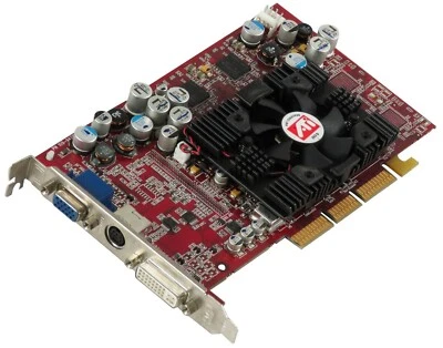 Graphic Card Ati RADEON 9500 64MB 109-94200-30 AGP 256-bit D-Sub Dvi-I Video Out - Image 1 of 2