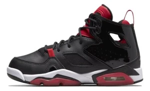 Nike Air Jordan Flight Club 91 (GS) 'Black University Red Youth Shoes DM1685-006 - Picture 1 of 6