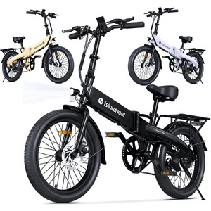 20" Foldable EBike 500W 45 Miles Adult Electric Riding Commuting Lightweight 48V - Picture 1 of 14