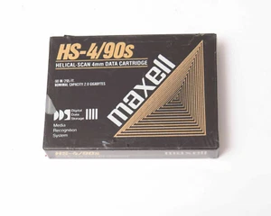 Maxell HS-4/90s, Helical 4mm Data Cartridge 2GB OVP Nr.398 - Bild 1 von 1