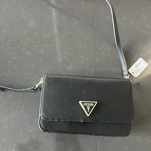 Guess Black Crossbody Mini Noelle Bag RRP $129 - Picture 1 of 13