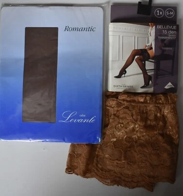 Konvolut Halterlos, Levante Romantic,  C+A Bellevue 15, Feinstrümpfe, StayUps - Bild 1 von 2