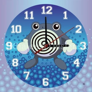 Exclusive Pokémon #061 Poliwhirl First Gen Wall Clock - Picture 1 of 9
