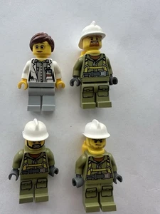 Lego City Volcano Explorers Minifigure Lot - Picture 1 of 6