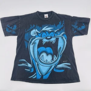 Vintage Taz Looney Tunes Hemd Herren XL 1995 doppelseitig Einzelnaht Made in USA - Bild 1 von 13